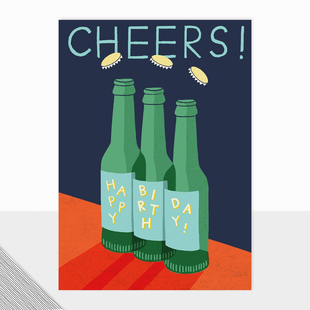 Honcho Happy Birthday Bottle Pop Card - More Than Just a Gift | Narborough Hall