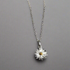 Iris & Miel Sterling Silver Daisy Necklace