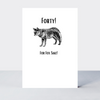 Law Of The Jungle Forty Birthday Card - More Than Just a Gift | Narborough Hall