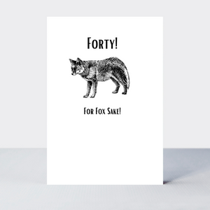 Law Of The Jungle Forty Birthday Card - More Than Just a Gift | Narborough Hall