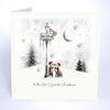 Five Dollar Shake To The One I Love For Christmas (Foxes) Christmas Card
