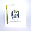 Five Dollar Shake With Love For Your First Christmas As A Family Christmas Card