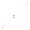 Sterling Silver Multi Colour Circle CZ Bracelet - More Than Just a Gift | Narborough Hall