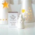 Set of 24 Guardian Angel Ceramic Keepsakes in Display