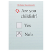 Just Saying - Childish Card - More Than Just a Gift | Narborough Hall