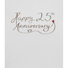 Mimosa 25th Anniversary Card