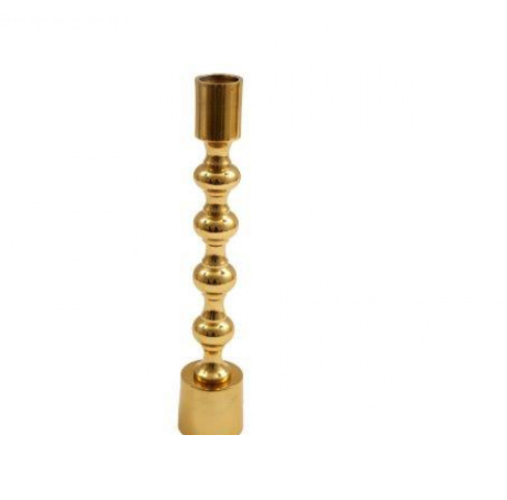 Laurie Medium Golden Candle Holder