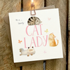 Ginger Betty Cat Lady Card