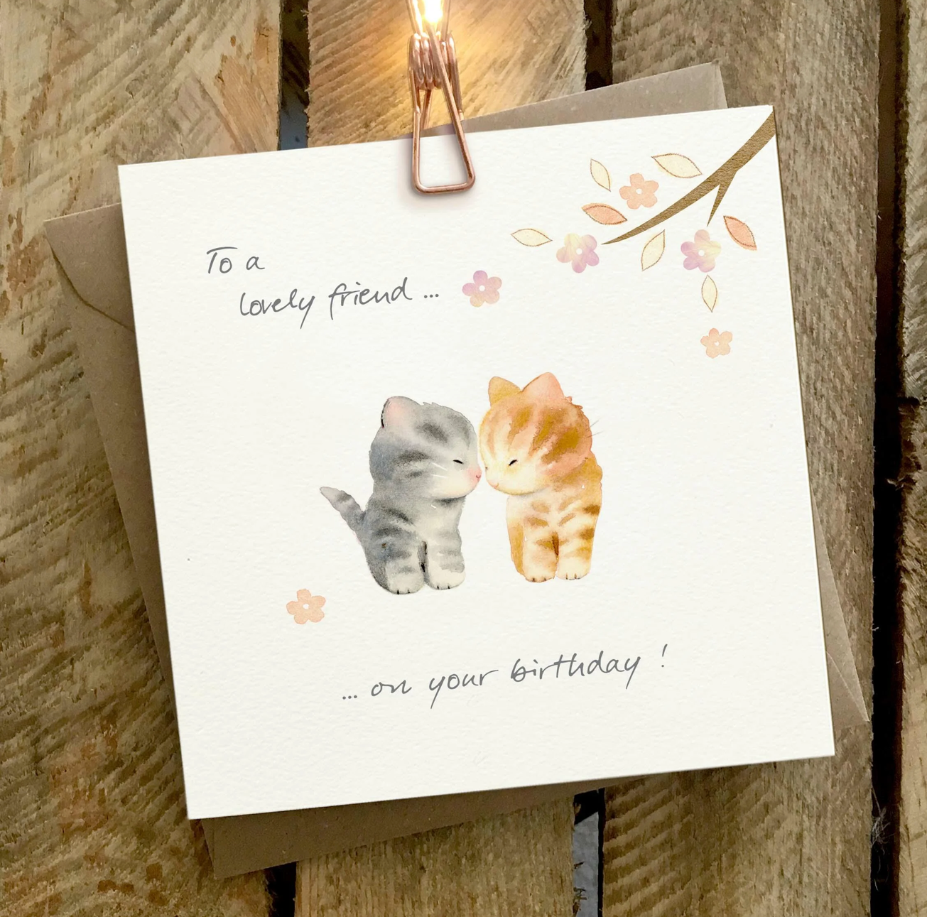 Ginger Betty 'Lovely Friend on your Birthday' card - More Than Just a Gift | Narborough Hall