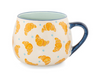Croissant Stamped Mug- Sass & Belle
