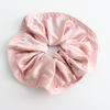 Oversized Pink Silky Scrunchie