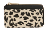 Alice Wheeler Leopard Bath Coin and Card Purse