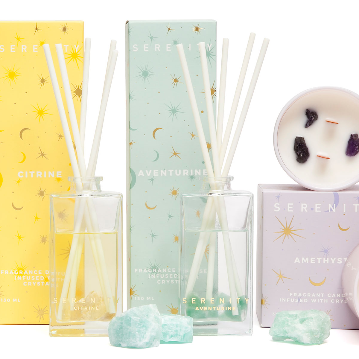 Serenity Crystal De-stress & Amethyst Diffuser - More Than Just a Gift | Narborough Hall