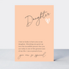 Little Notes Daughter Card - More Than Just a Gift | Narborough Hall