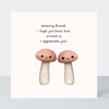 Woodland Wishes Amazing Friend Birthday Card