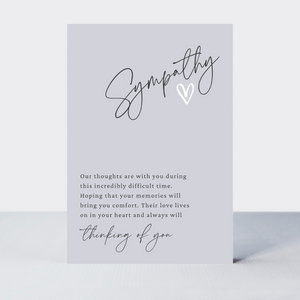 Little Notes Sympathy Card - More Than Just a Gift | Narborough Hall
