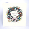 Five Dollar Shake To A Wonderful Friend (Wreath) Christmas Card