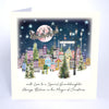 Five Dollar Shake With Love To A Wonderful Granddaughter Always Believe In The Magic Of Christmas (Town) Christmas Card