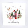 Five Dollar Shake Merry Christmas With Love From The Dog Christmas Card