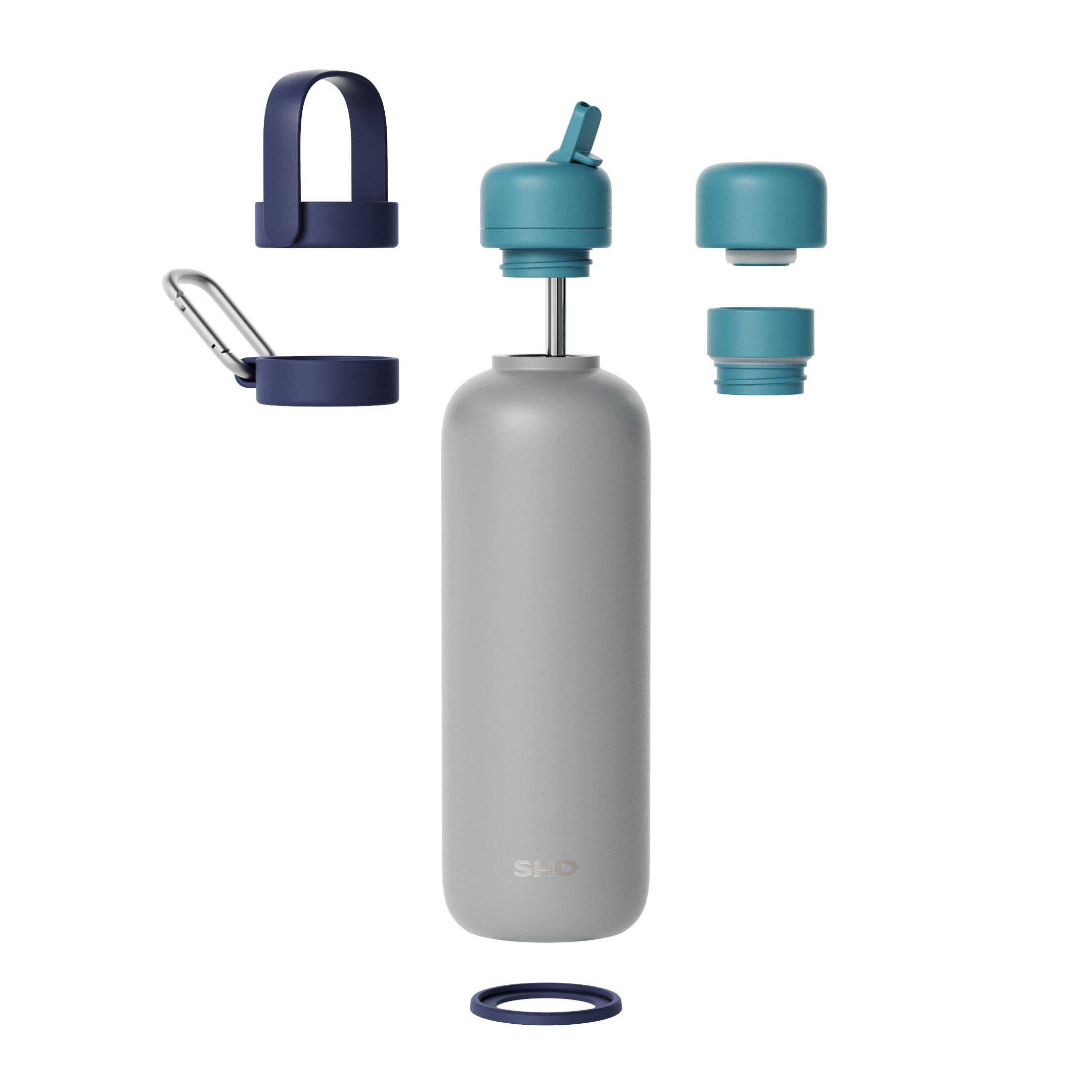 SHO - Newt┃Premium Insulated Water Bottle: Cherry Charge / 500ml