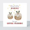 Petimo - Mummy Little Christmas Pudding Holly Jolly Christmas Card