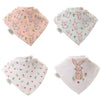 Ziggle Baby - Bunnies bib set: Light Pink / Set
