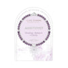 Life Charms Amethyst and Silver Wellness Semi Precious Bracelet - More Than Just a Gift | Narborough Hall