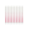 Hootyballoo by Club Green - Pink Ombre Tall Skinny Wax Candles 12 Pack - More Than Just a Gift | Narborough Hall