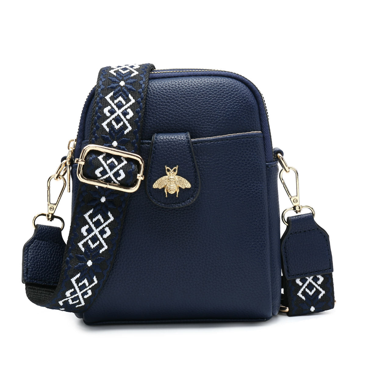 Cara Navy Cross Body Handbag