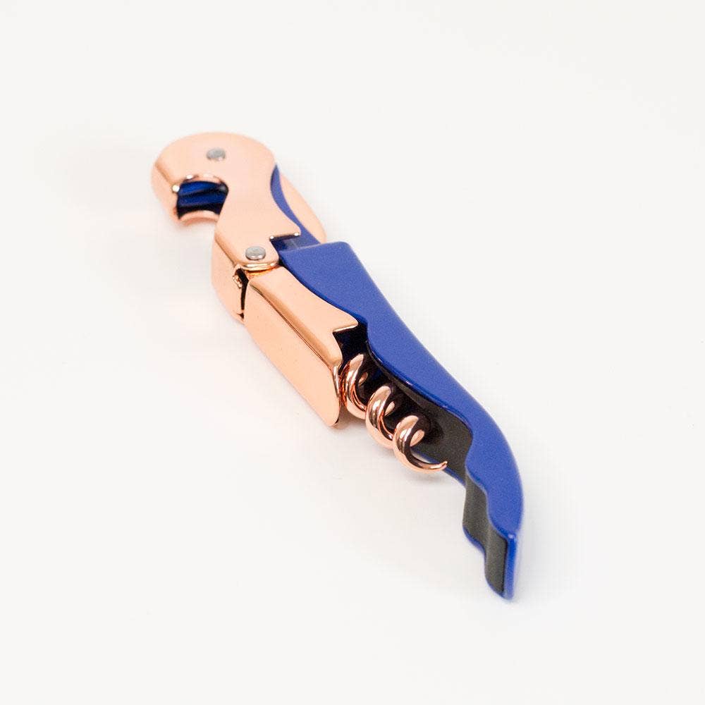 UBERSTAR - UBERSTAR  Corkscrew Waiter's Friend - Rose Gold & Blue