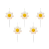 Hootyballoo by Club Green - Daisy Shaped Candles - Pack of 5