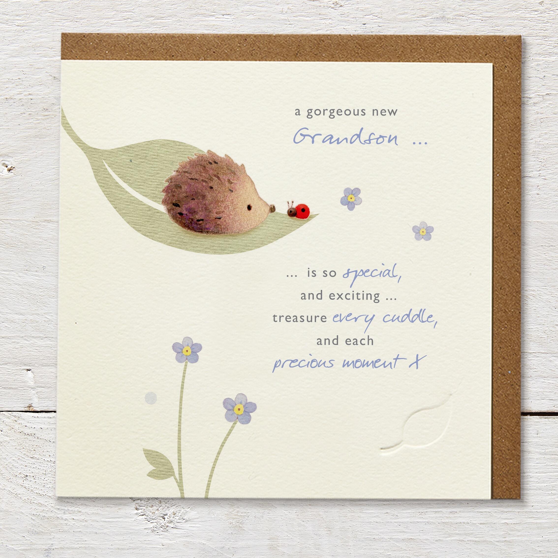 Ginger Betty New Grandson Card - More Than Just a Gift | Narborough Hall