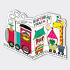 Rachel Ellen Designs - Squiggles - Birthday Train Birthday Card