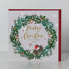 Belly Button Designs - Lovely Wife Wreath Christmas Card