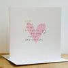 Megan Claire - Favourite Person Anniversary Card