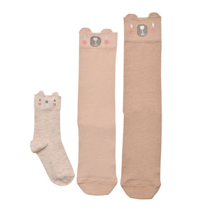 Bambino Bear Family Pack of 3 Socks - More Than Just a Gift | Narborough Hall