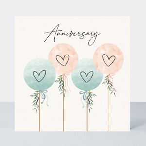 Petimo - Camille Anniversary Balloons Card - More Than Just a Gift | Narborough Hall