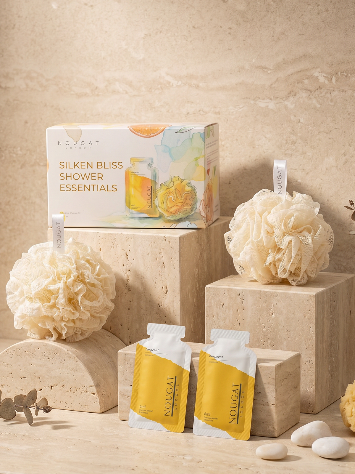 Nougat London - Nougat London Silken Bliss Shower Essentials (Gift Set of 4)