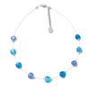 Carrie Elspeth Jewellery - Hearts Necklace: Ocean / Spaced