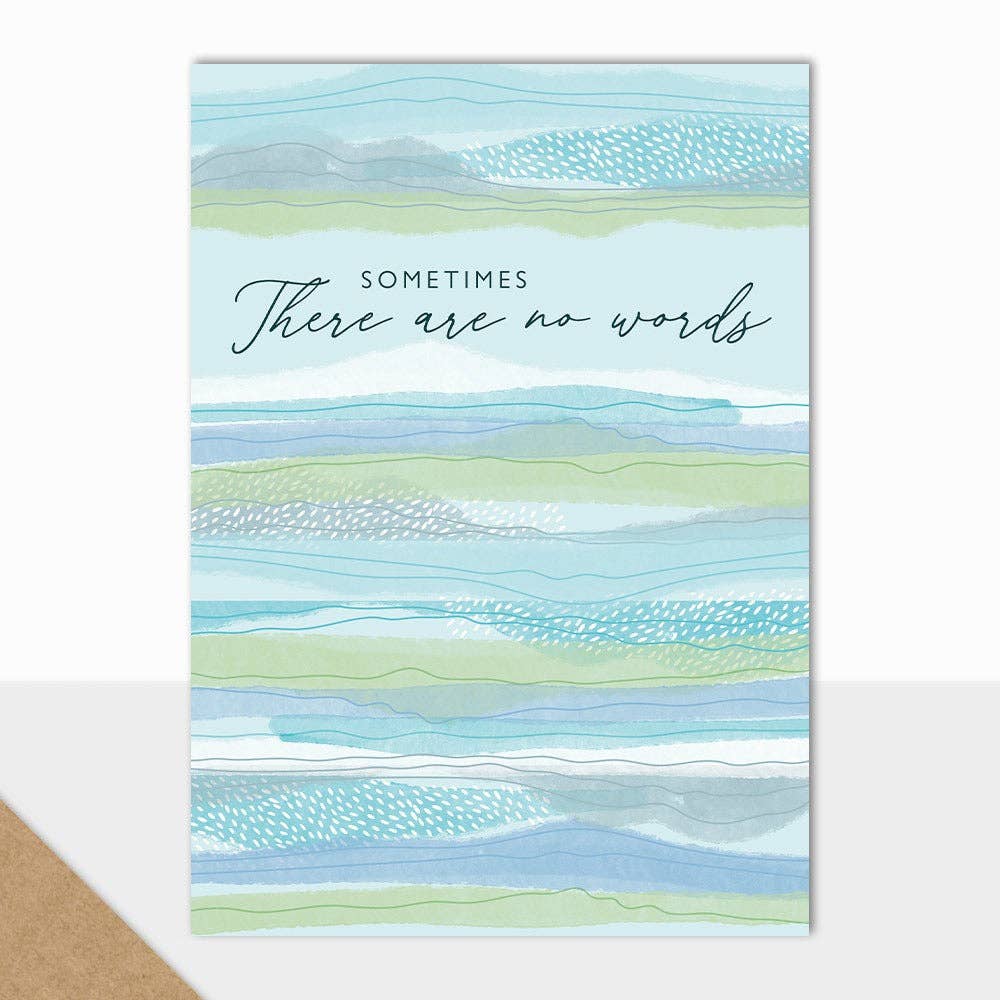 Eden Collection - Sometimes There Are No Words Card - More Than Just a Gift | Narborough Hall