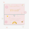Joma Jewellery Kids' Confetti A Little 'Hooray It's Your Birthday' Silver Plated Bracelet