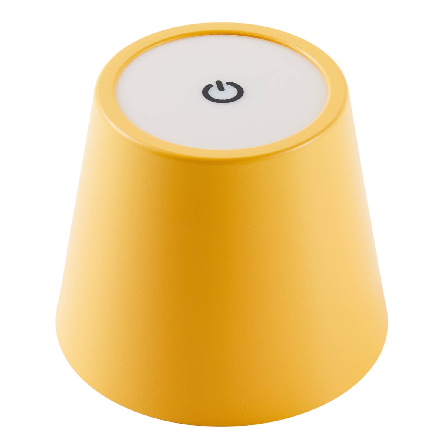 Cordless LED Table Lamp with Bottle Stopper: Gold