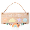 Petit Cheri Hanging "Most Beautiful Baby" Data Plaque