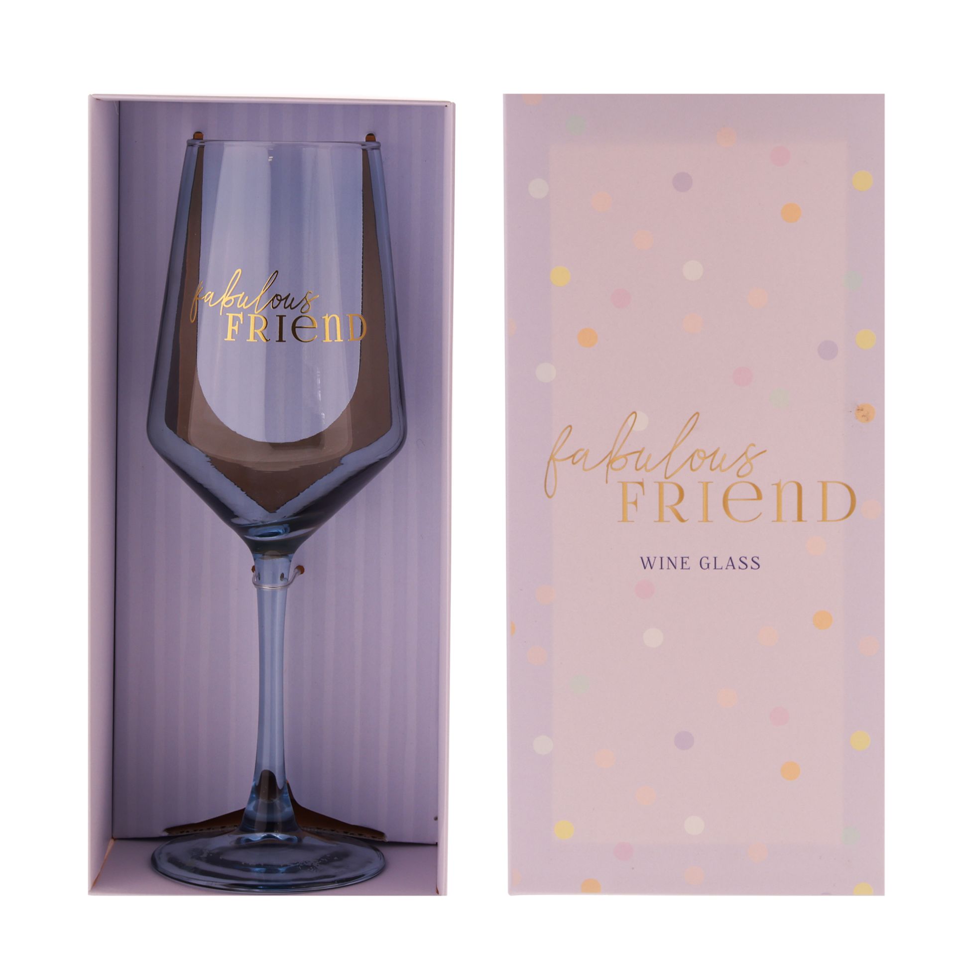 Confetti Wine Glass - Friend - More Than Just a Gift | Narborough Hall