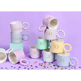 Confetti 21st Birthday Mug - More Than Just a Gift | Narborough Hall