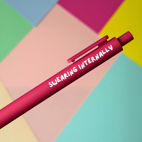 Quirky Doodles - Funny Quote Pens: Lime Green