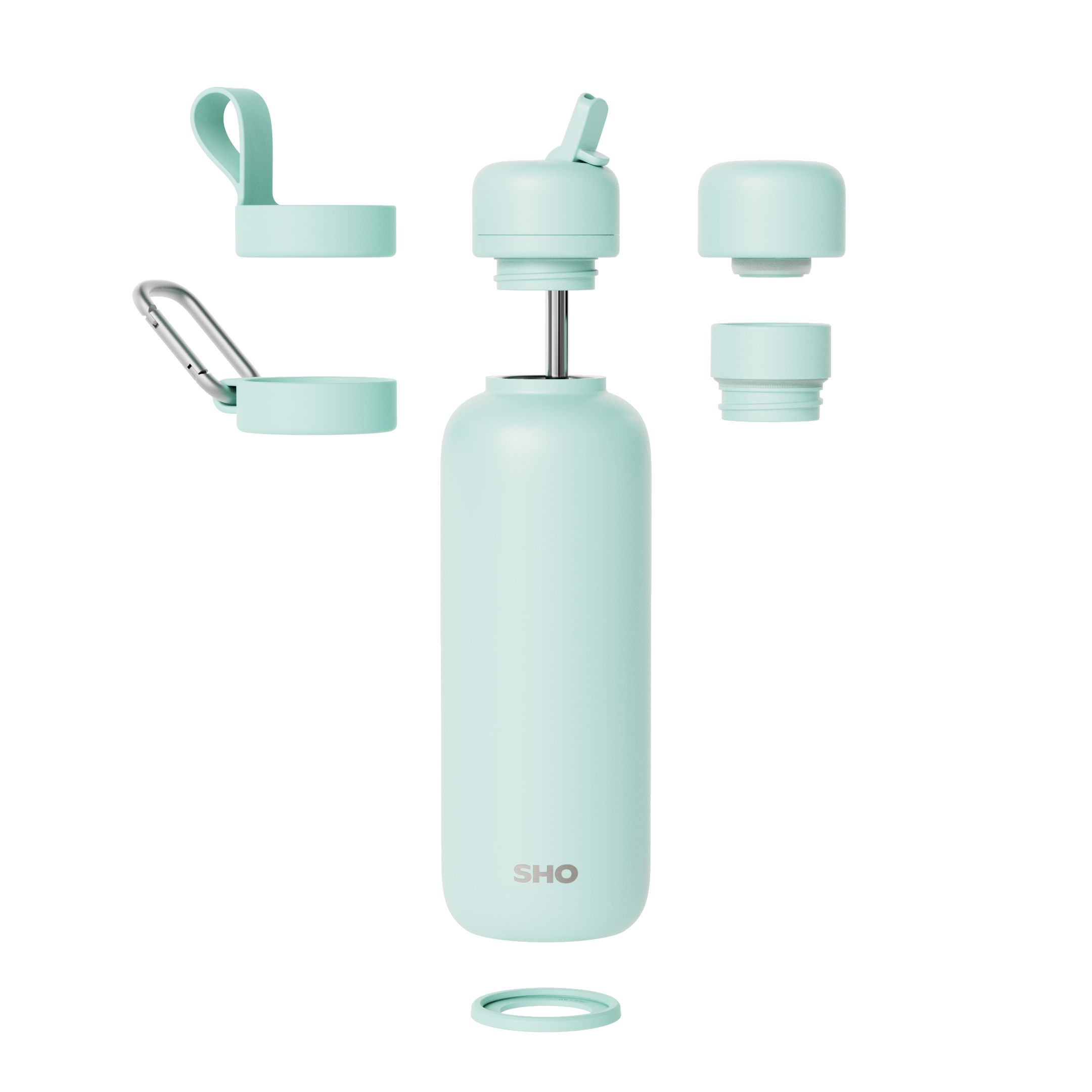 SHO - Newt┃Premium Insulated Water Bottle: Storm Loop / 500ml
