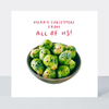 Petimo - From All of Us Sprout Funny Cute Christmas Card
