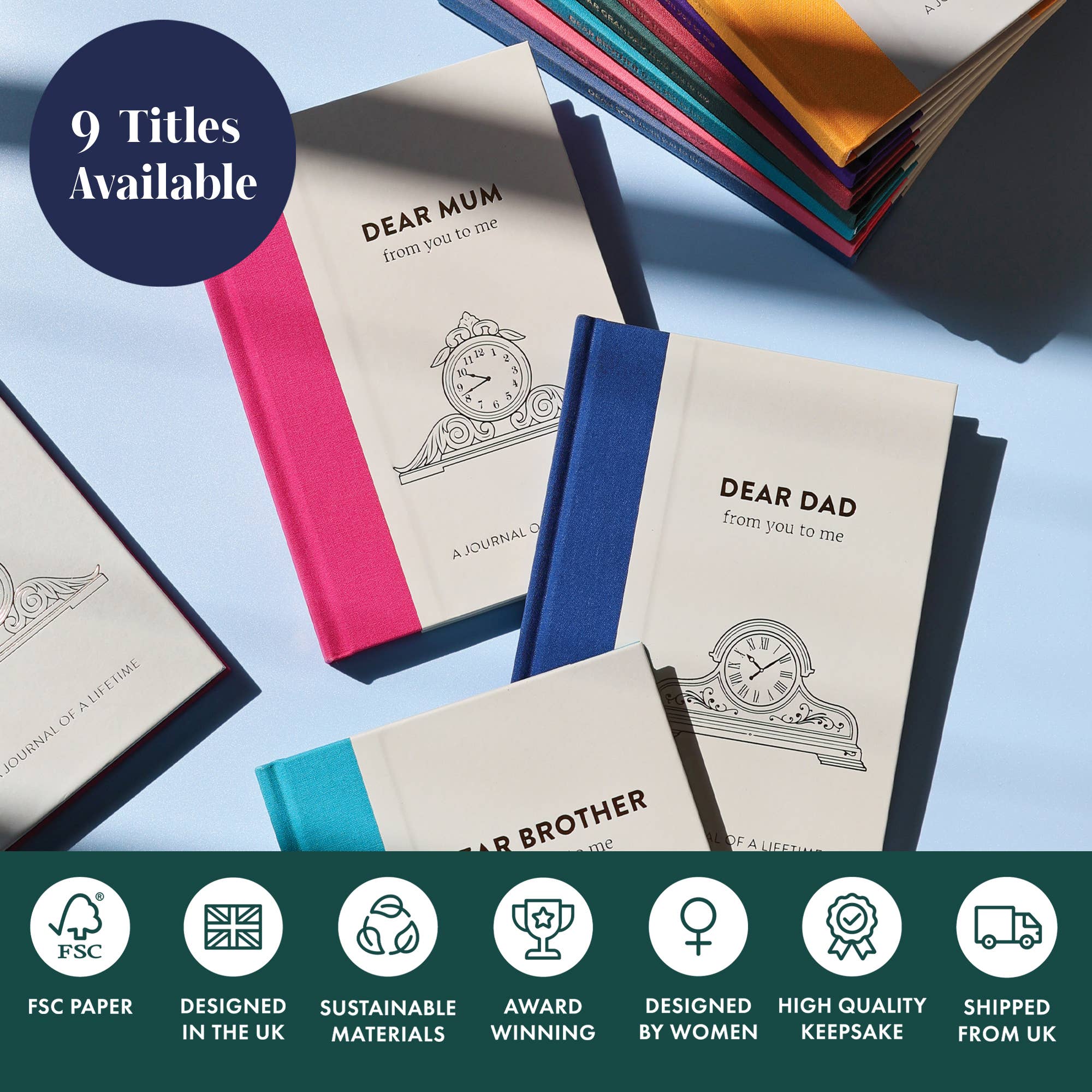 FROM YOU TO ME Meaningful Gifts - Dear Grandad Memory Journal | Guided Keepsake Gift - More Than Just a Gift | Narborough Hall