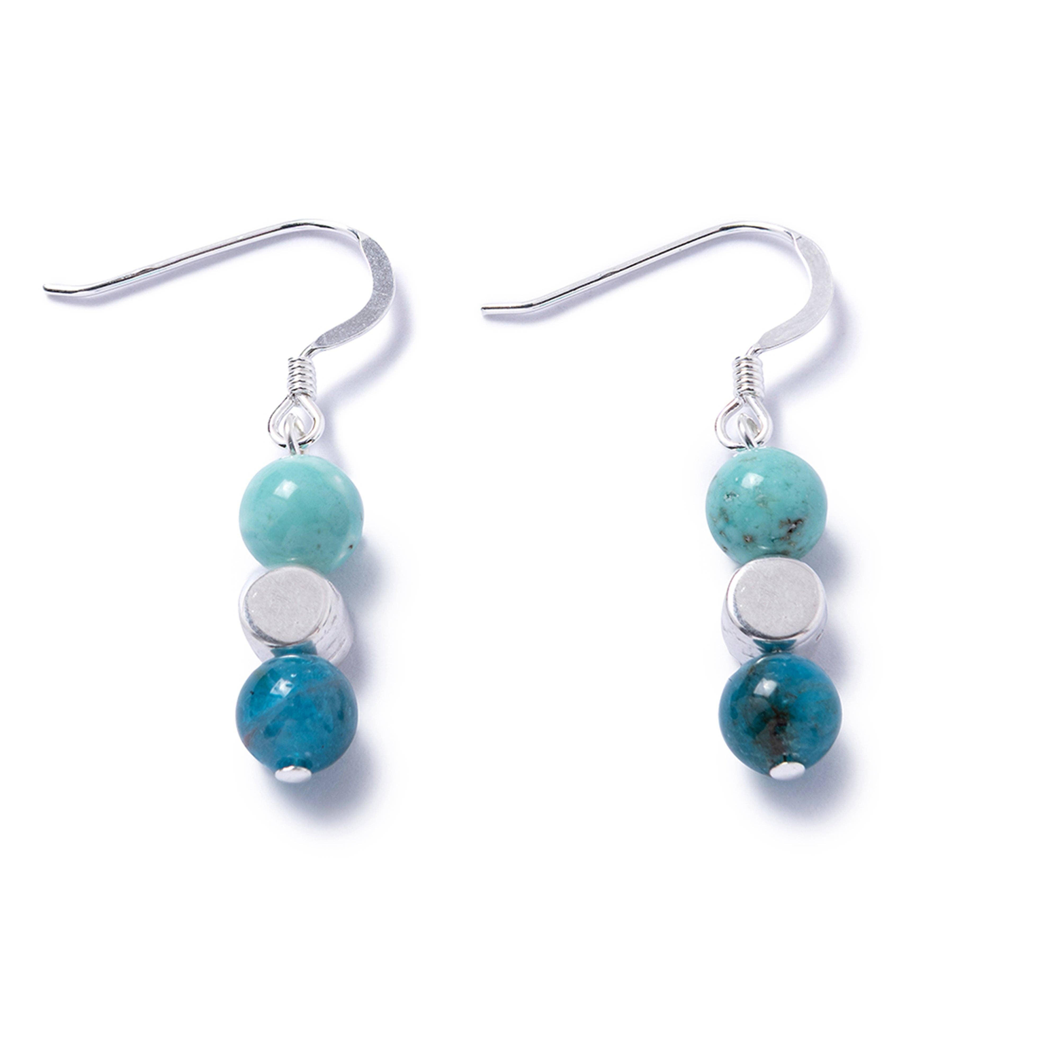 Carrie Elspeth Jewellery - Medley Gemstone Earrings: Pink